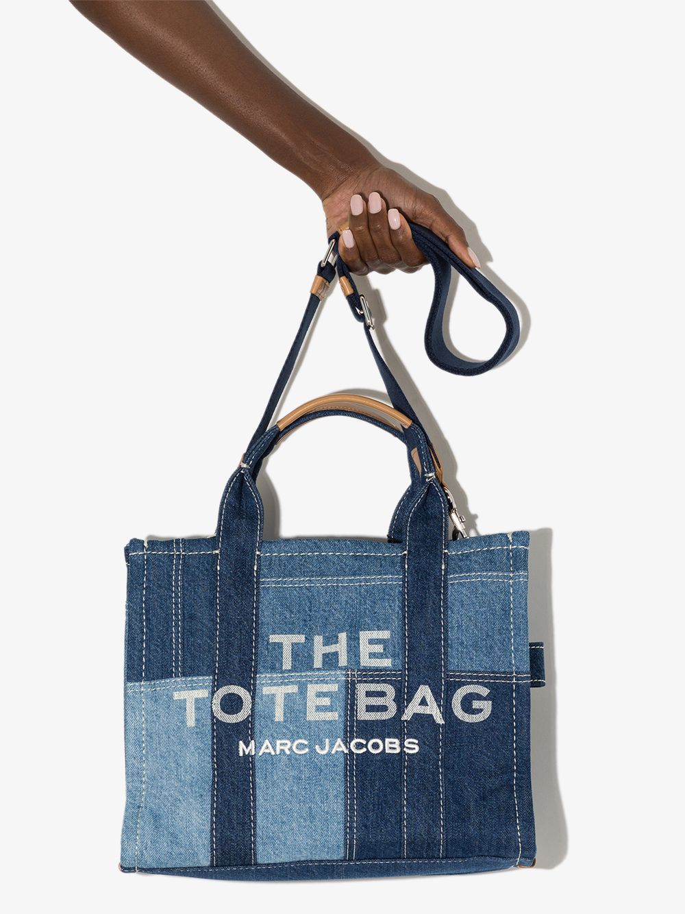 Denim Tote Marc Jacobs Tote Bag Farfetch The Tote Bag Marc Jacobs