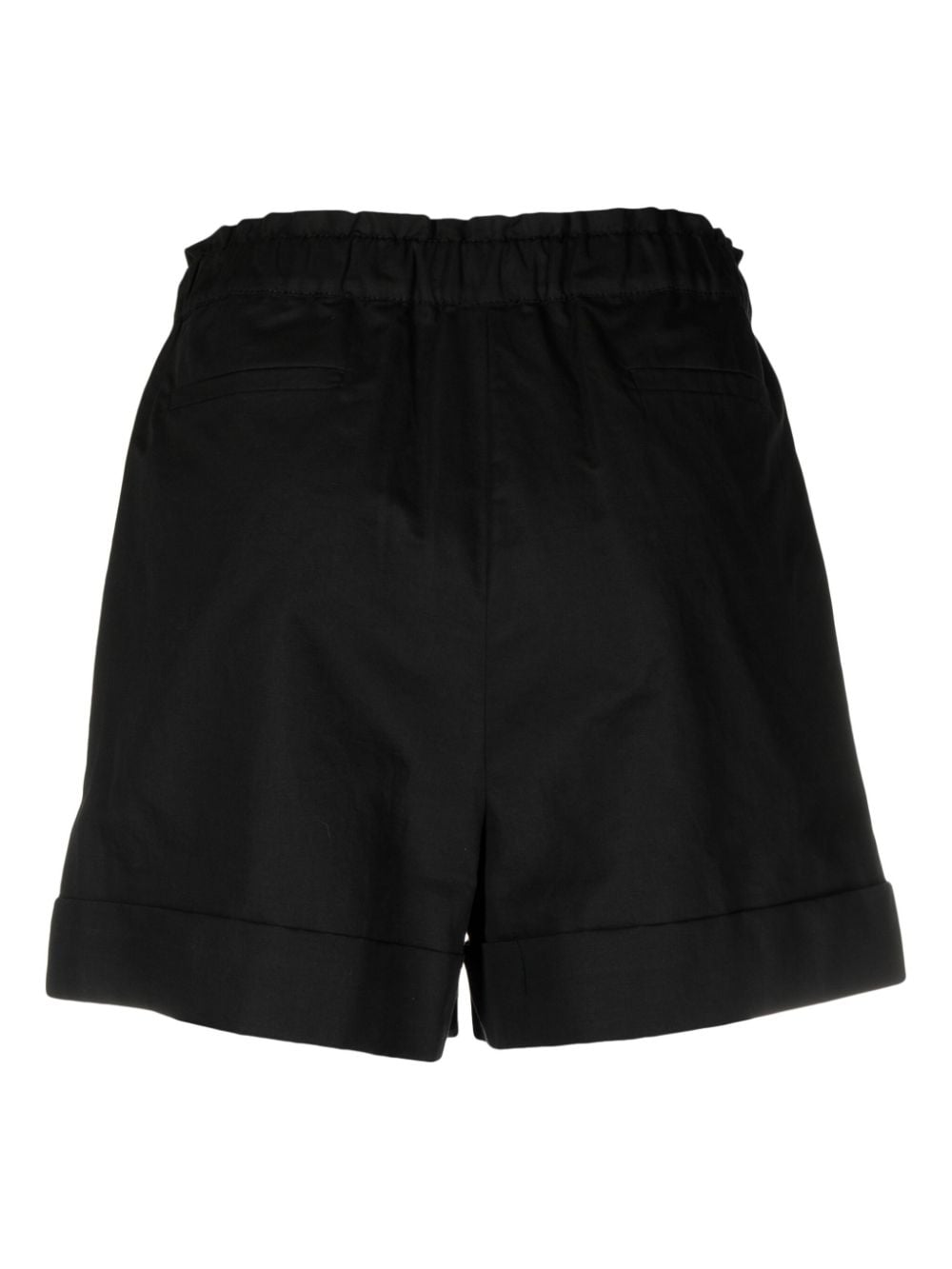 Pleated detail shorts