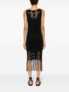 Dress with fringes