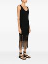 Dress with fringes