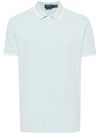 Polo shirt with striped detail
