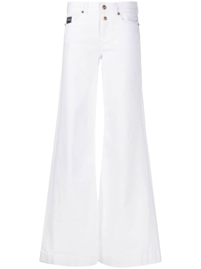 Wide leg jeans
