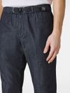 Pants with belt