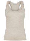 Fitted Abbono Tank Top in Cachemire