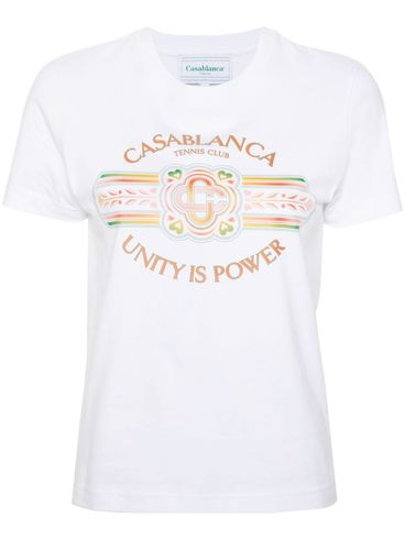 T-shirt Unity is Power in cotone