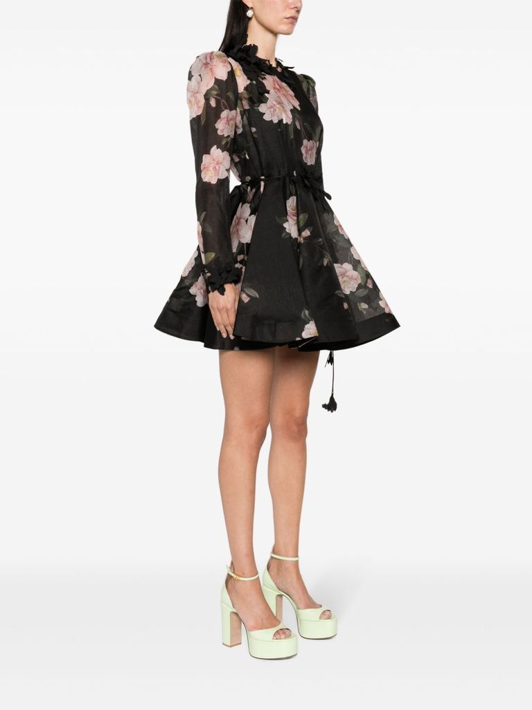 ワンピース ZIMMERMANN Woman Dress Natural 0872DF242 NATIRIS Zimmermann NATURA MIDI DRESS | REVERSIBLE