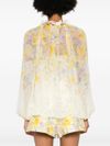 Harmony Billow blouse with Citrus Garden print