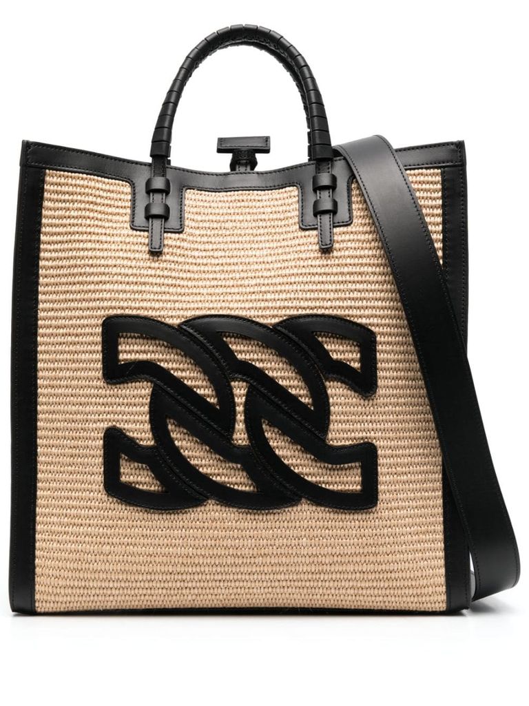 トートバッグ CASADEI SS25 Handbags (3W467J0000DOMEB 3113) ciatre logo shopping bag SS25 | ciatre