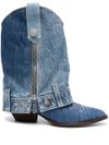 ash - Western-style boots with zip design