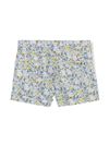Shorts calista a stampa floreale in cotone