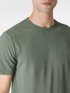 Crewneck short-sleeved cotton T-shirt