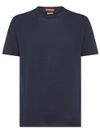Crewneck short-sleeve cotton t-shirt