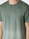 Linen Ombre Effect T-Shirt
