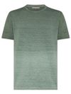 Linen Ombre Effect T-Shirt