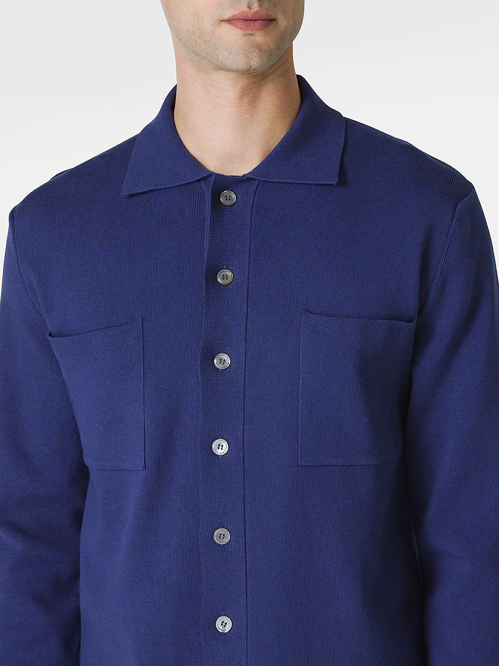 Cotton Cardigan with Front Pockets