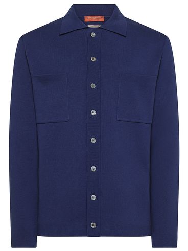 Cotton Cardigan with Front Pockets
