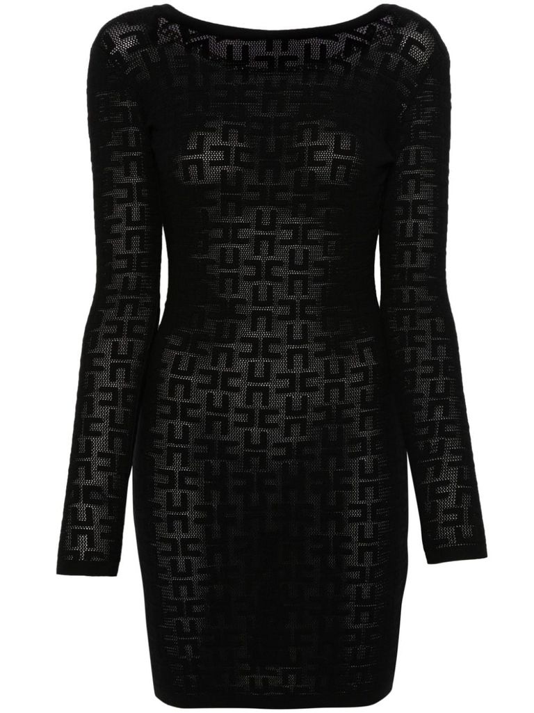 ワンピース ELISABETTA FRANCHI FW25 Chain dress (ABR1056E2 EA3) Elisabetta franchi Chain dress available on julian-fashion