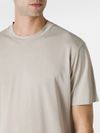 Crew neck short sleeve cotton t-shirt