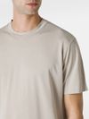 T-shirt girocollo a maniche corte in cotone