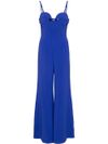 Wide-leg jumpsuit with bow