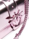 Borsa mini 'Love one' lucida in pelle