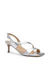 Ayana Nalux glossy leather sandals