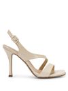 Fire Nappa Leather High-Heeled Sandals