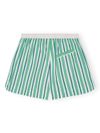 Organic cotton striped shorts
