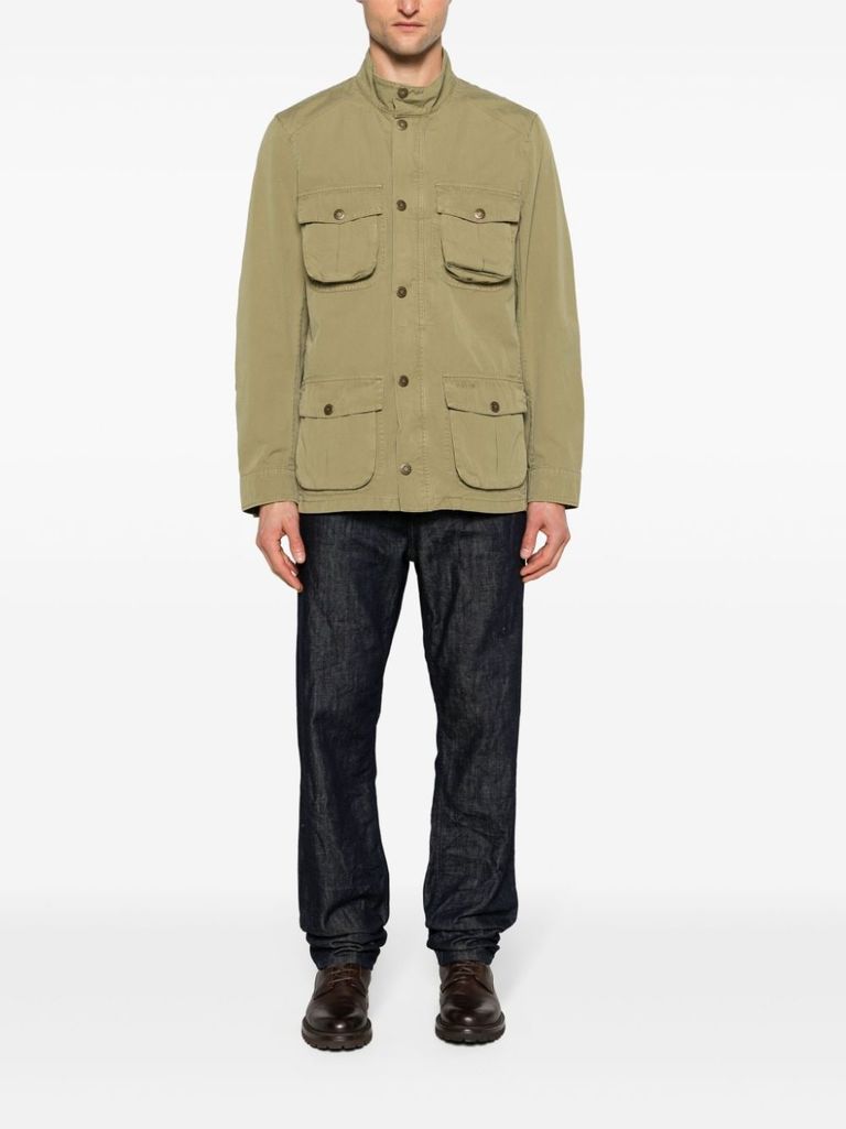 Corbridge Utility lightweight jacket with pockets in cotton