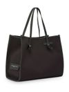 Marcella Shopping Bag in cotton with contrast trim