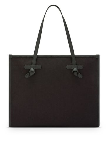 Marcella Shopping Bag in cotton with contrast trim