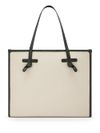 gianni chiarini - Marcella Shopping Bag in cotton with contrasting trim