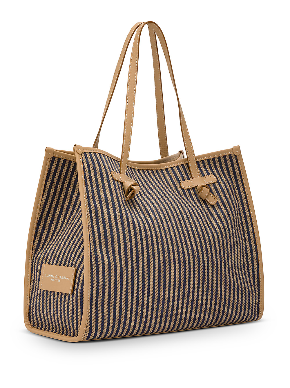Leather Gianni Chiarini Borsa Marcella Marcella Striped Cotton