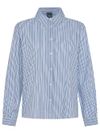 Warren cotton and viscose striped shirt