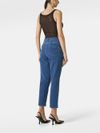 Jeans scilli in denim di cotone stretch