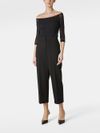 Dixi cropped trousers in viscose jersey