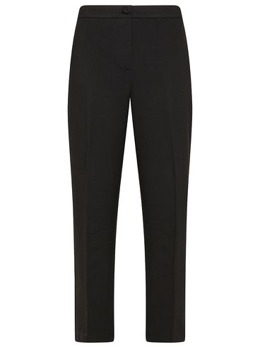 Dixi cropped trousers in viscose jersey