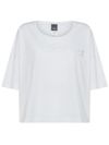 T-shirt Cammeo in cotone con ricamo