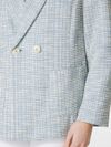 James stretch jersey blazer with lapel collar