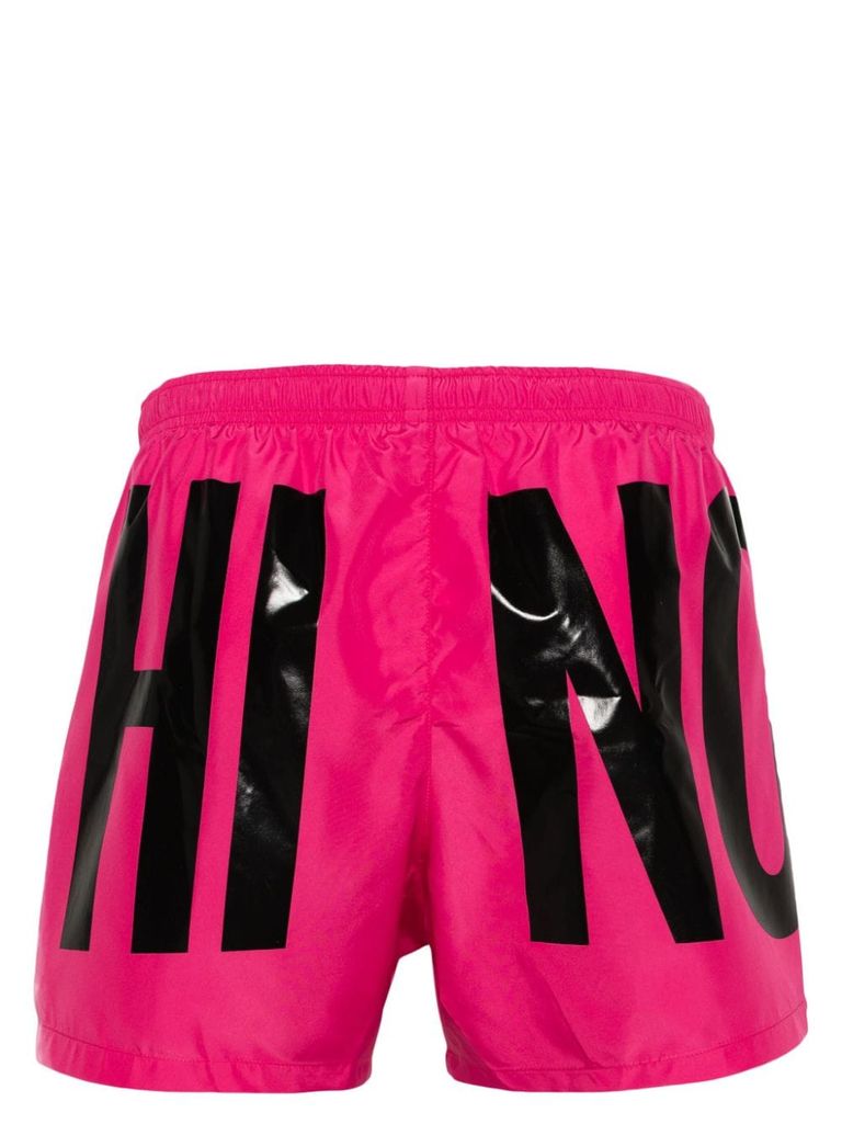 ショートパンツ Moschino SS25 SHORTS \"BEACH UMBRELLAS\" (03483734 1303) Moschino Jeans Shorts Beach Umbrellas In Baby Blue | ModeSens