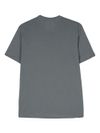 Classic short-sleeved cotton blend T-shirt