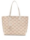 Carrie shopping bag with all-over logo