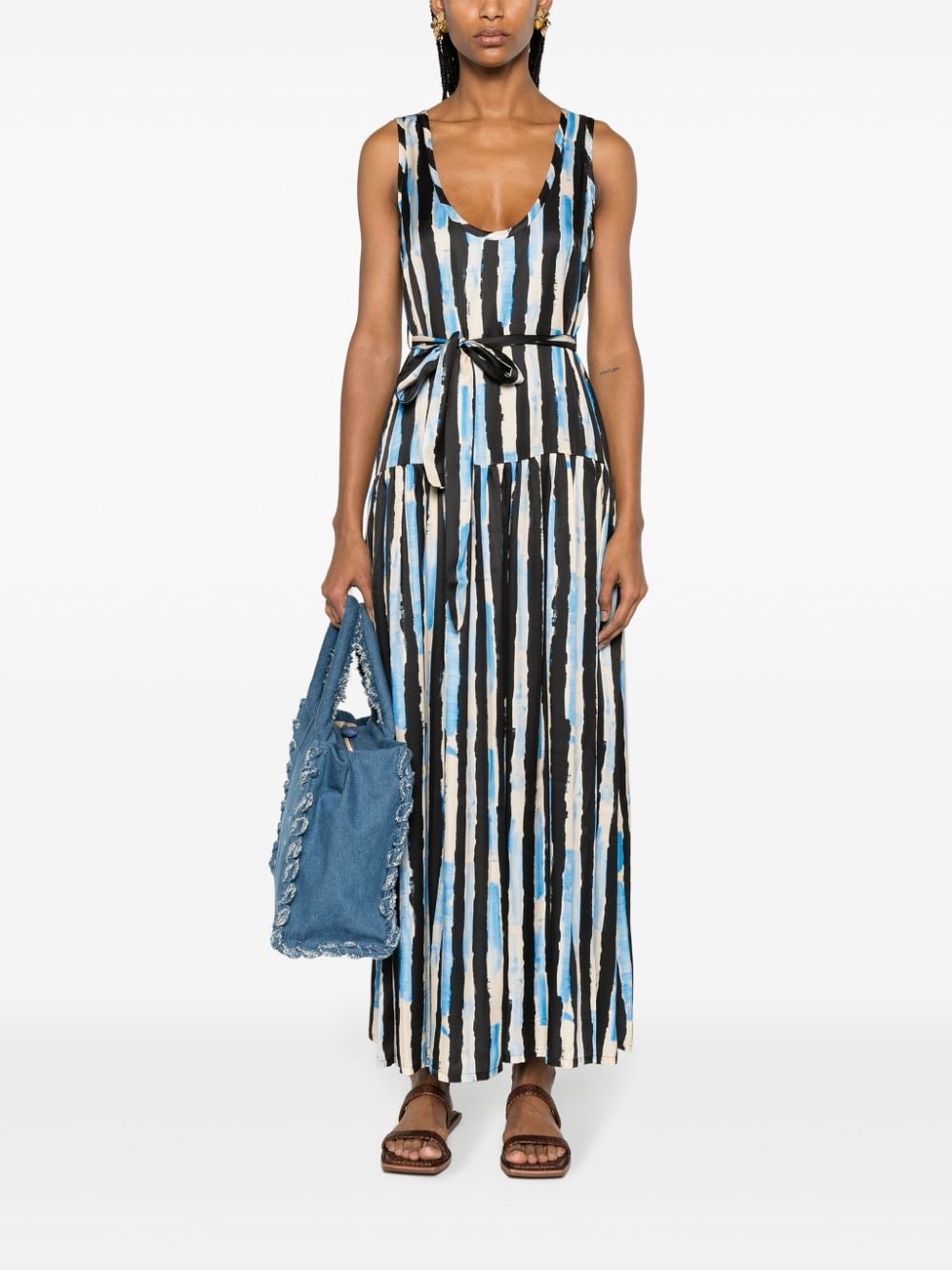 Abito Lungo Vestito A Strisce VESTITO LUNGO A RIGHE LIMITED