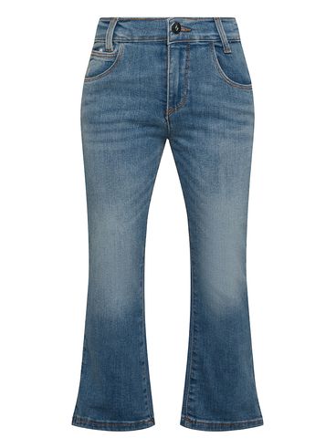Jeans lunghi svasati in cotone