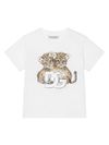 T-shirt in cotone con stampa tigre