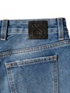 Jeans svasati in cotone a vita media