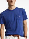 Cotton T-shirt with pocket and embroidered logo