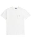 Cotton T-shirt with pocket and embroidered logo