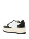 'Medalist' two-tone leather platform sneakers