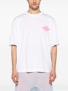 T-shirt Howell in cotone con slogan